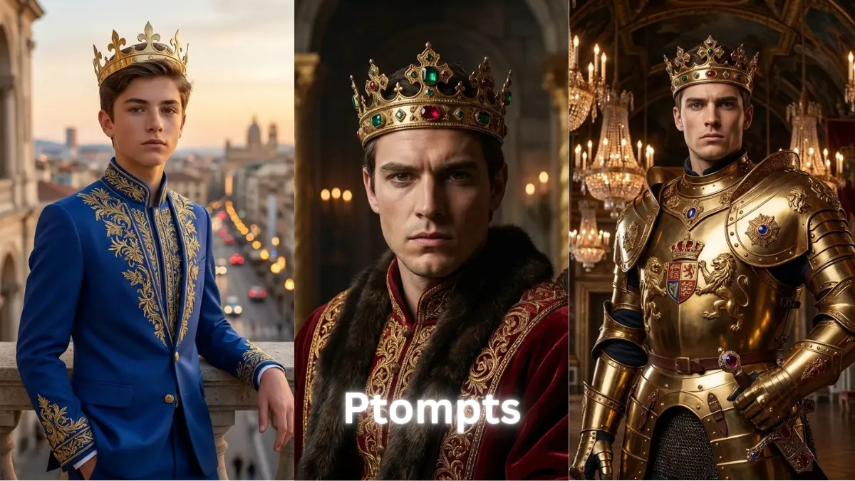 2026 Best Gemini AI Photo Prompts for Boys to Create Royal King-Style Portraits
