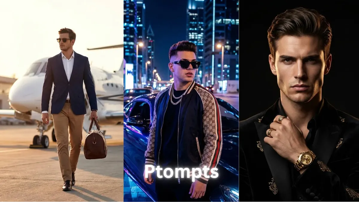 10 Trending Gemini AI Photo Prompts for Boys with Luxury & Attitude Vibes