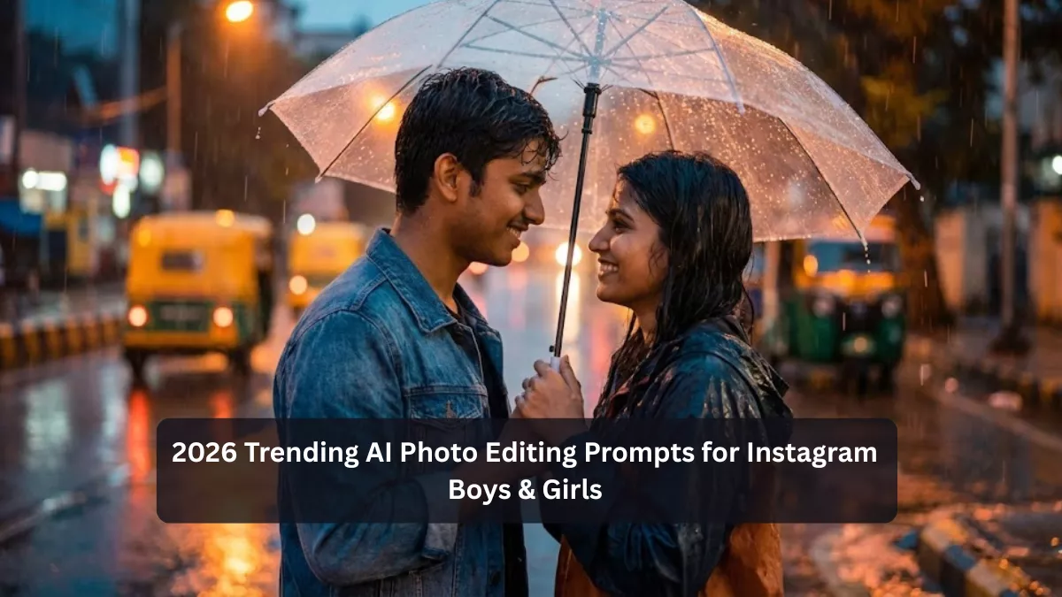 2026 Trending AI Photo Editing Prompts for Instagram Boys & Girls