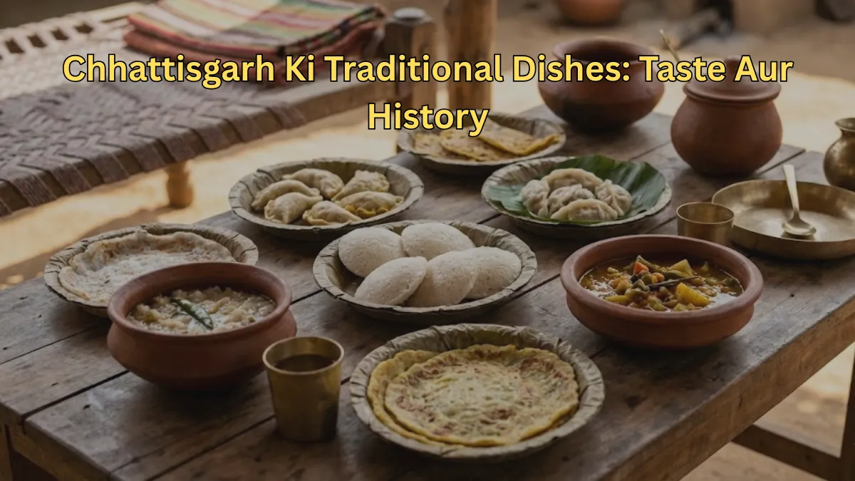 Chhattisgarh Ki Traditional Dishes: Taste Aur History