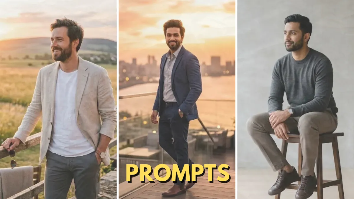 11 Best Google Gemini AI Photo Editing Prompts for Men to Create 4K HD Portraits
