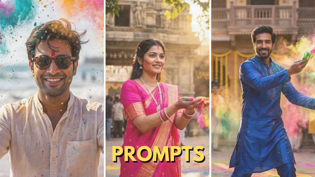 12 Best Gemini AI Holi Portrait Photo Prompts for Instagram-Worthy 4K DSLR Shots That Will Make Your Feed Explode With Color!