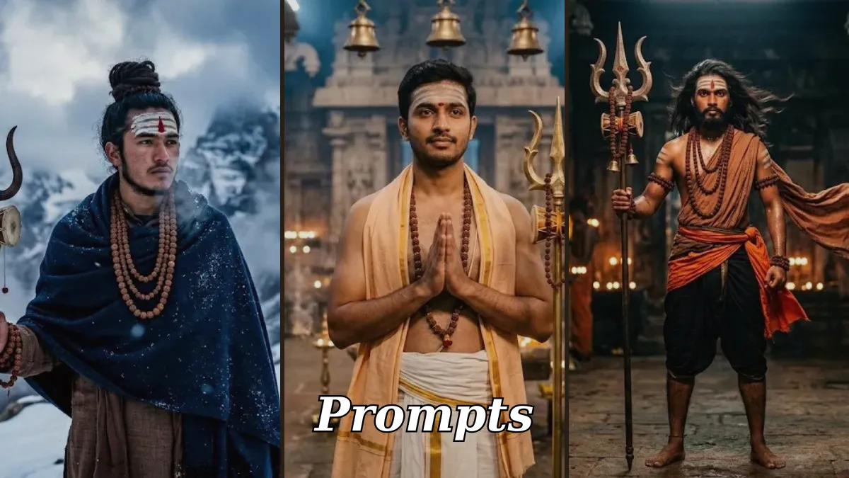 15 Maha Shivaratri Gemini AI Photo Prompts for Boys – Create Lord Shiva Devotee Images