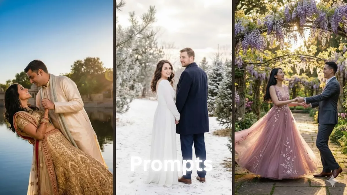 15 Gemini AI Prompts for Perfect Couple Portraits
