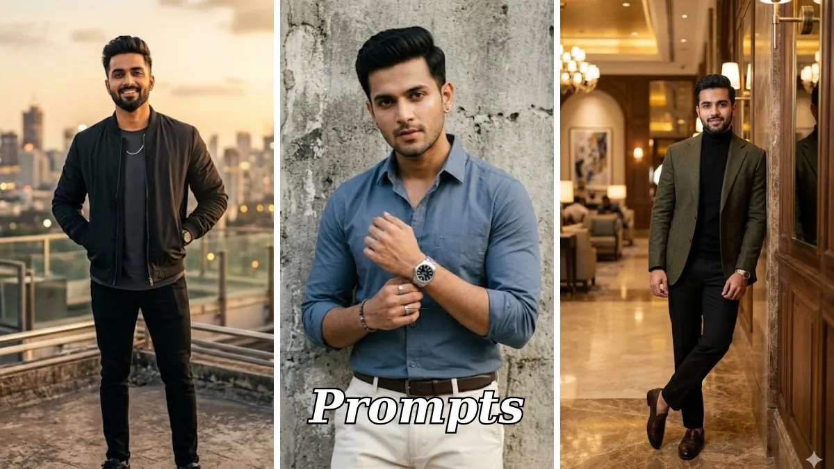 20 Best Google Gemini AI Photo Editing Prompts for Men to Create 4K HD Portraits