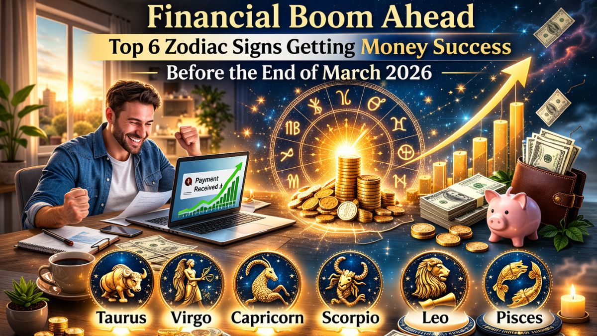6 Zodiac Signs Are Making Major Financial Gains Before the End of March 2026
