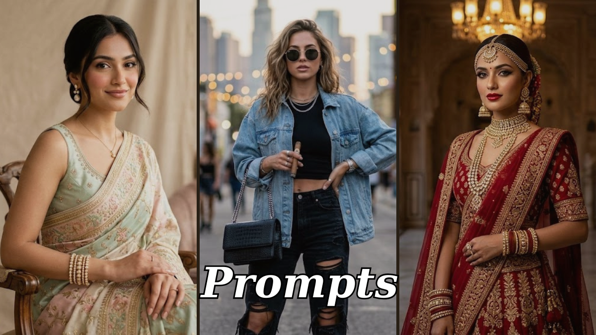 Top 10 Google Gemini AI Photo Editor Prompts Copy Paste for Create Stunning High-Fashion Looks for Girls