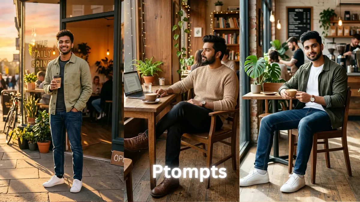 15 Gemini AI Photo Prompts for Men to Create Cool HD Coffee Shop Photos