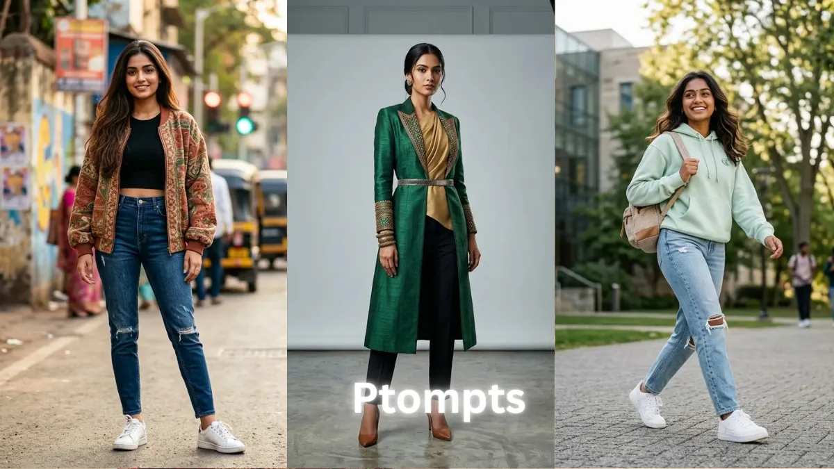 Top 10 Gemini AI Photo Prompts For Indian Girls To Create Fashionable 4K HD Portraits