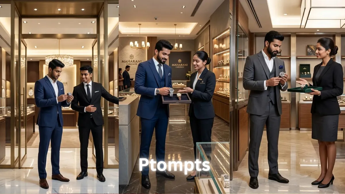 12 Elite Gemini AI Photo Prompts to Create HD Luxury Watch Boutique Scenes