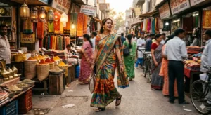 10 Trendy Gemini Ai Retro Saree Image Prompts: Copy-paste Ideas For Vintage Flair