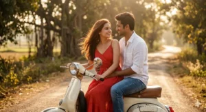 13 Gemini AI Vespa Couple Cinematic Prompts to Create DSLR-Style Professional Portraits