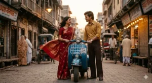 13 Gemini AI Vespa Couple Cinematic Prompts to Create DSLR-Style Professional Portraits