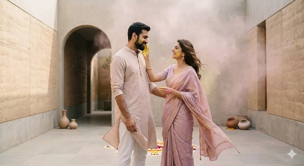 Top 10 Holi Trending Gemini AI Photo Prompt Copy Paste For Couples: Ideas to Instantly Transform Your Look