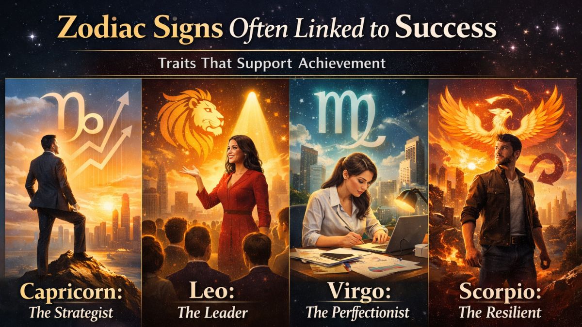 4 Zodiac Signs That Are Destined for Success
